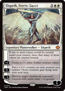 Elspeth, Storm Slayer (TDM-011) [Tarkir: Dragonstorm] Foil