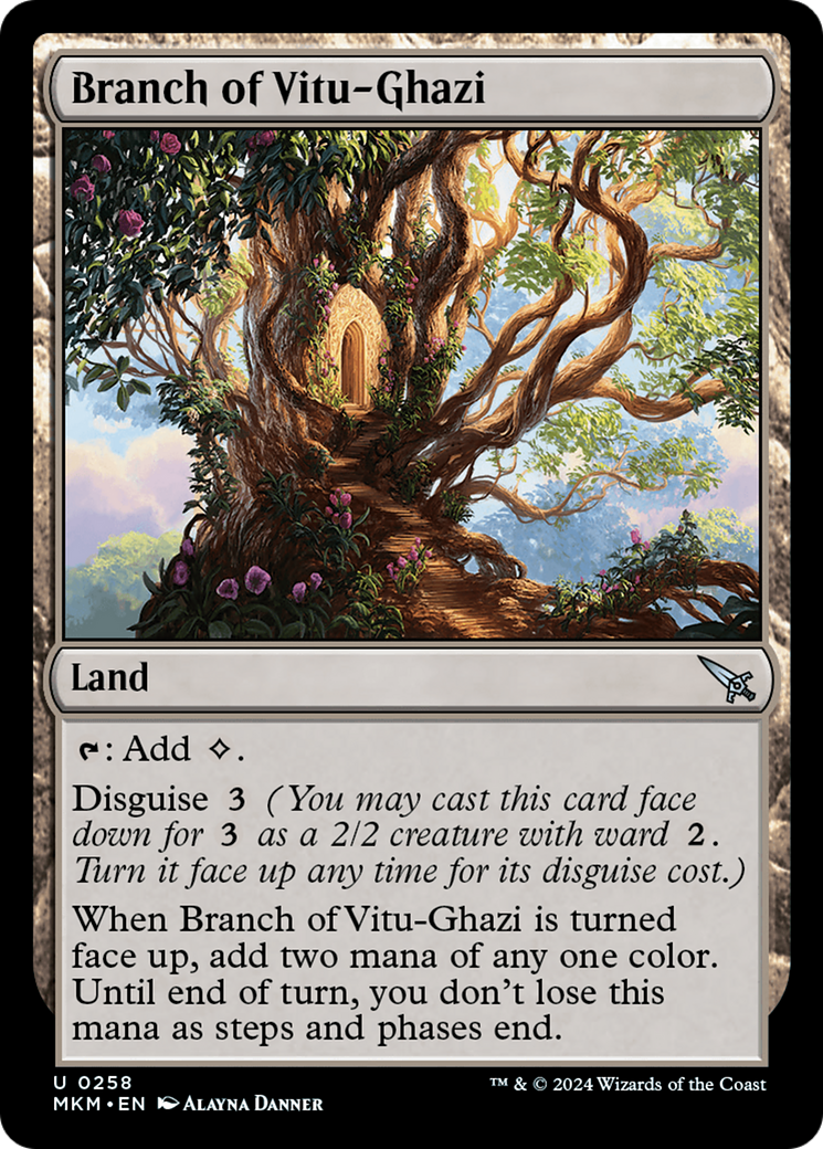 Branch of Vitu-Ghazi (MKM-258) [Murders at Karlov Manor] Foil