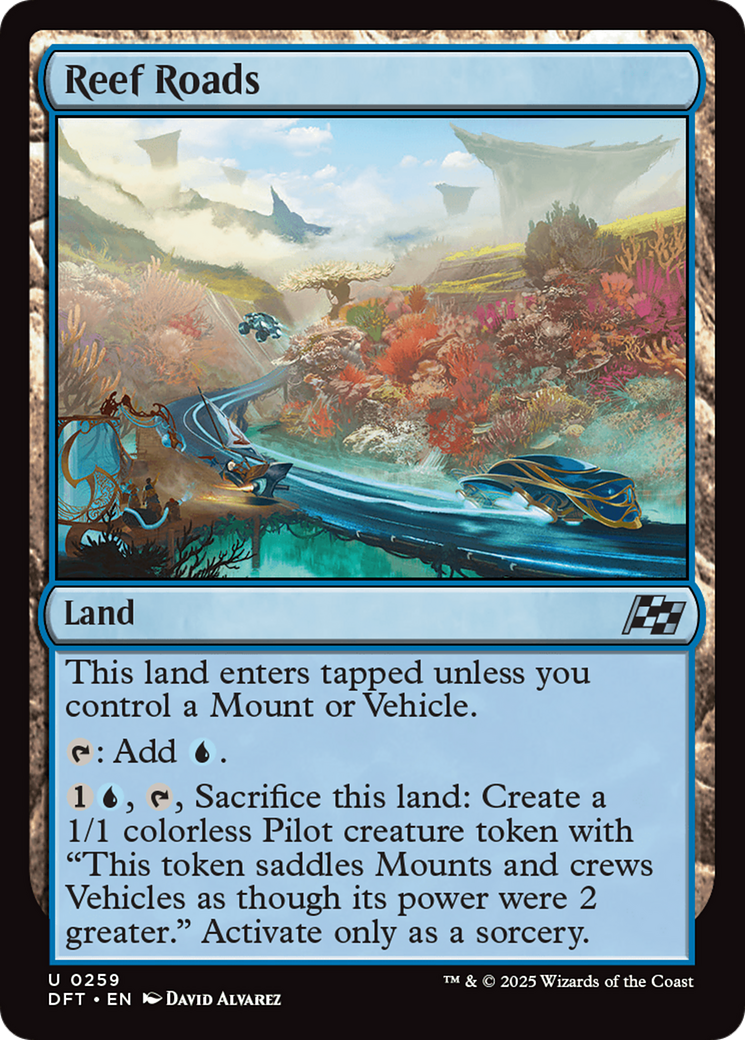 Reef Roads (DFT-259) [Aetherdrift] Foil