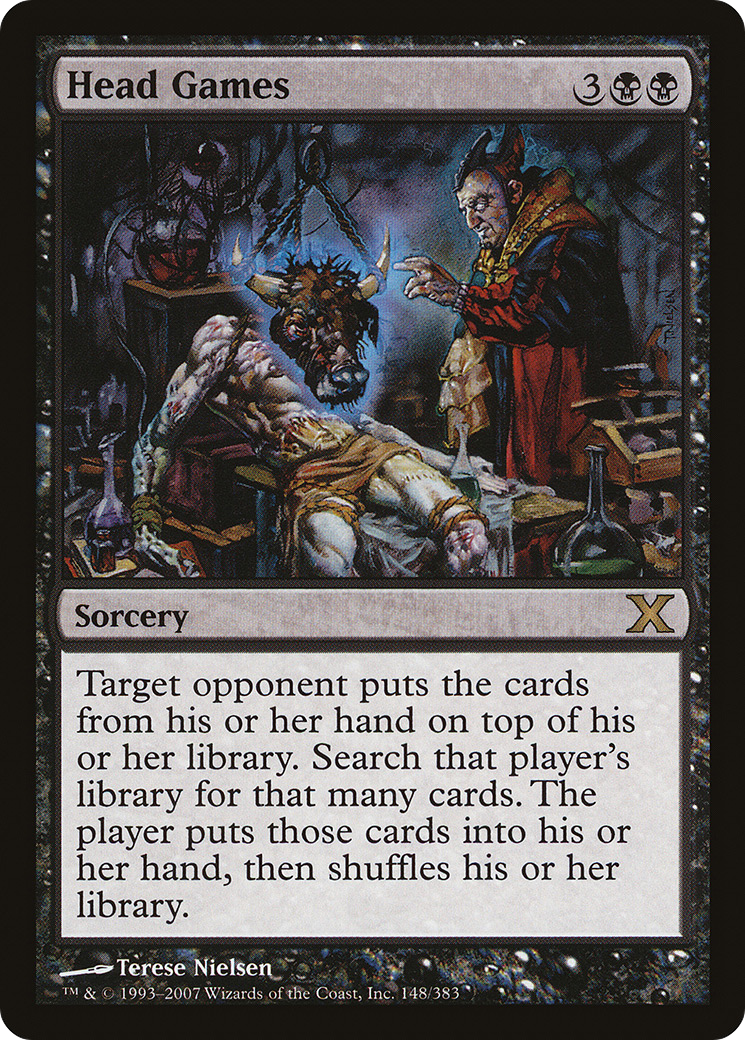 Head Games (10E-148) [Tenth Edition] Foil