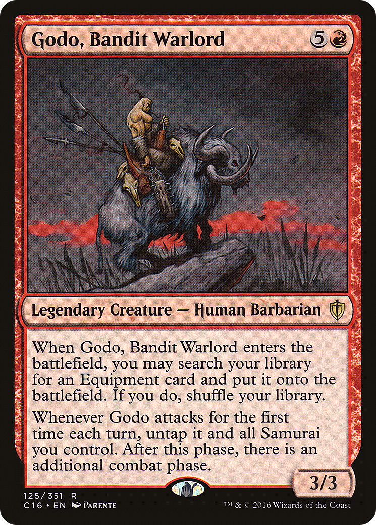 Godo, Bandit Warlord (C16-125) [Commander 2016]