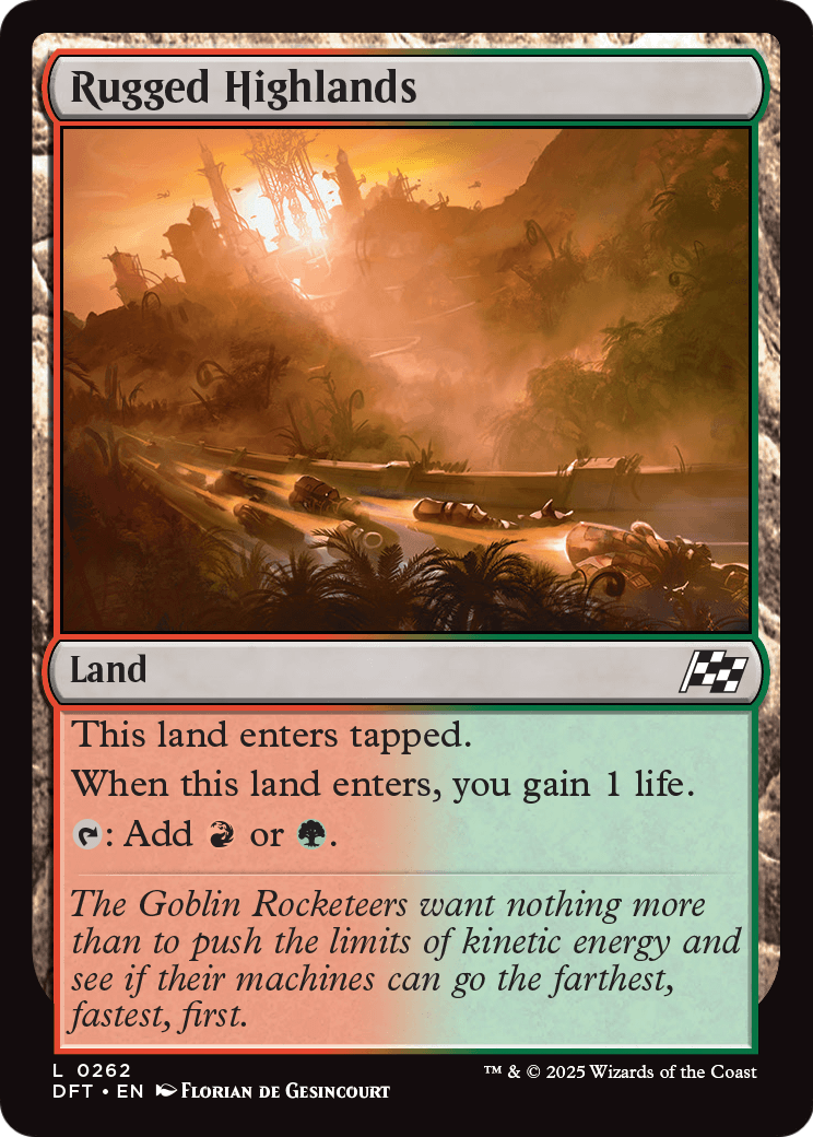 Rugged Highlands (DFT-262) [Aetherdrift]
