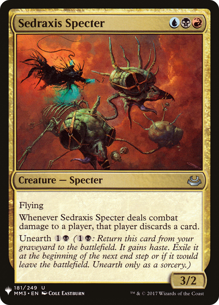 Sedraxis Specter (LIST-MM3-181) [The List]
