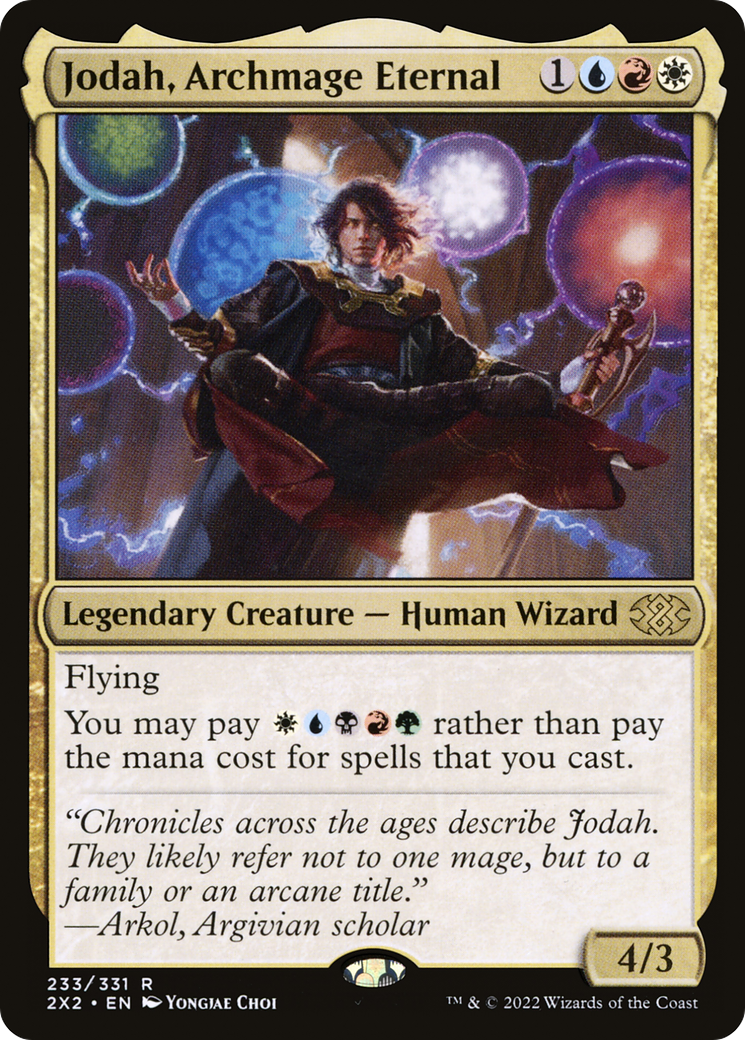 Jodah, Archmage Eternal (2X2-233) [Double Masters 2022]