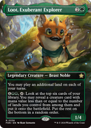 Loot, Exuberant Explorer (Borderless) (FDN-336) [Foundations] Foil