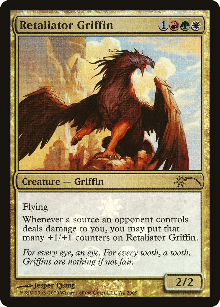 Retaliator Griffin (MEDIA-0A4) [Alara Reborn Promos] Foil