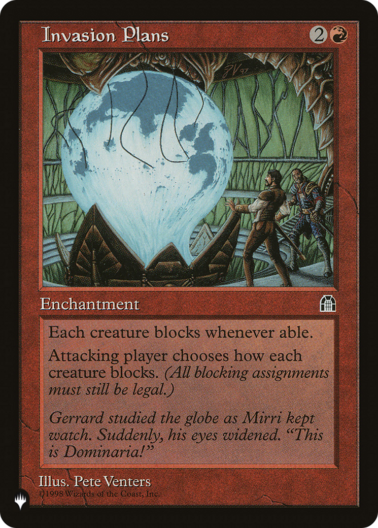 Invasion Plans (LIST-STH-89) [The List]