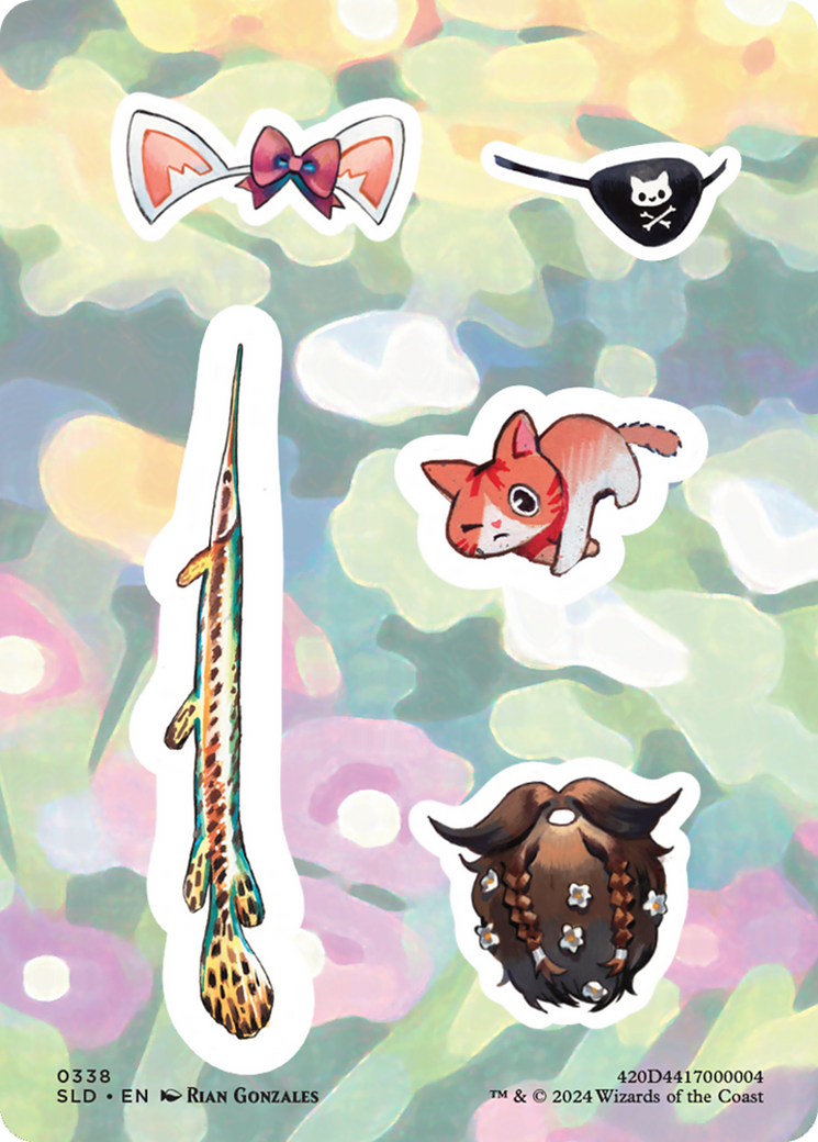 Sticker sheet (SLD-338) [Secret Lair Drop]