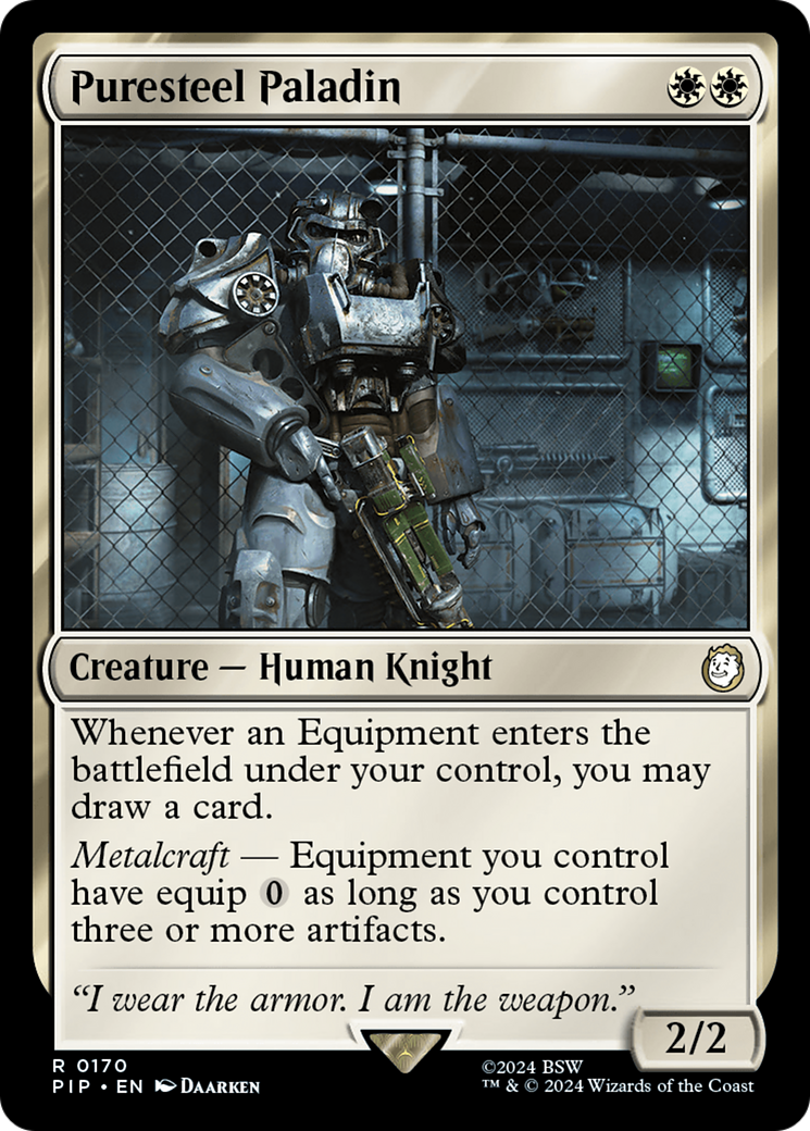 Puresteel Paladin (PIP-170) [Fallout] Foil