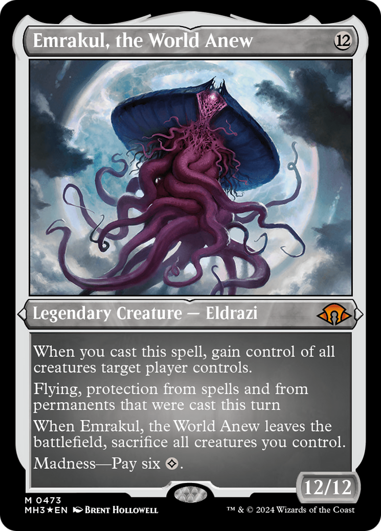 Emrakul, the World Anew (MH3-473) [Modern Horizons 3] Etched Foil