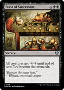 Feast of Succession (CMM-158) [Commander Masters]