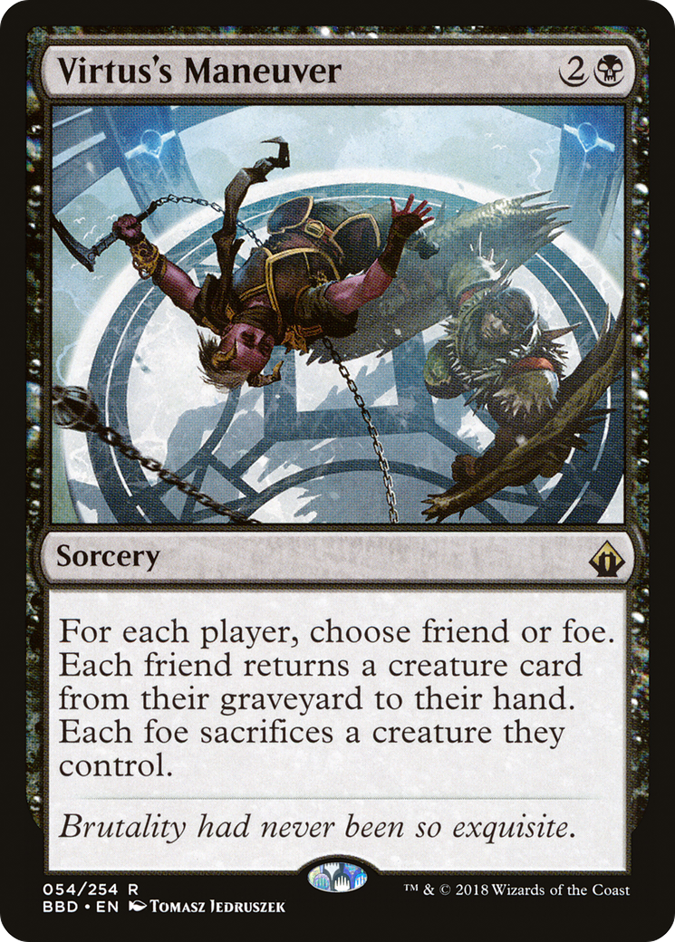 Virtus's Maneuver (BBD-054) [Battlebond] Foil