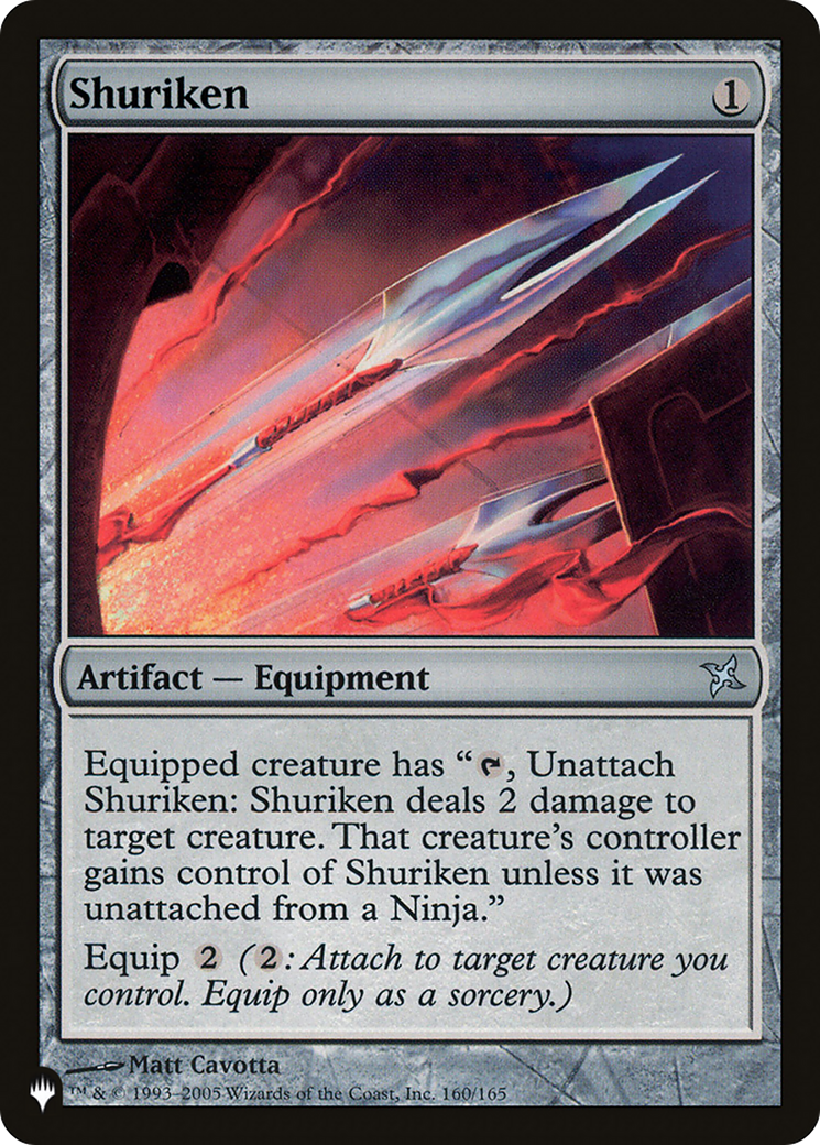 Shuriken (LIST-BOK-160) [The List]