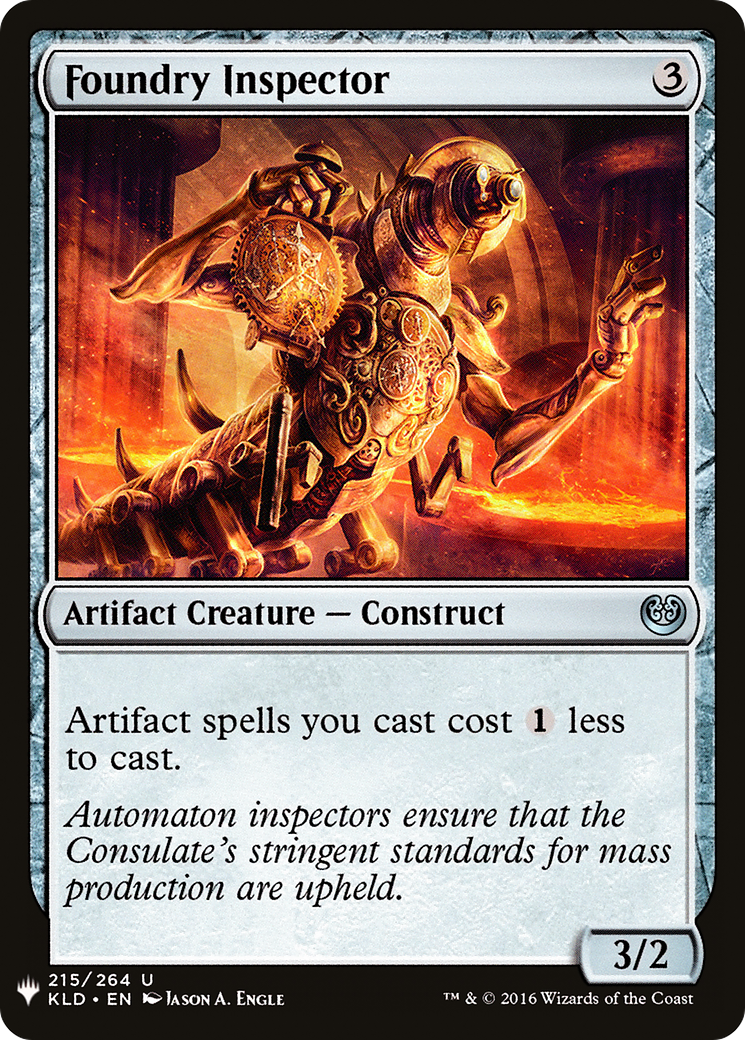Foundry Inspector (LIST-KLD-215) [The List]