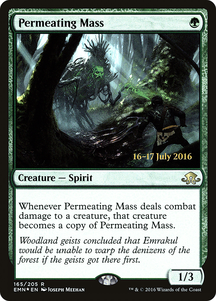 Permeating Mass (PRE-165S) [Eldritch Moon Promos] Foil