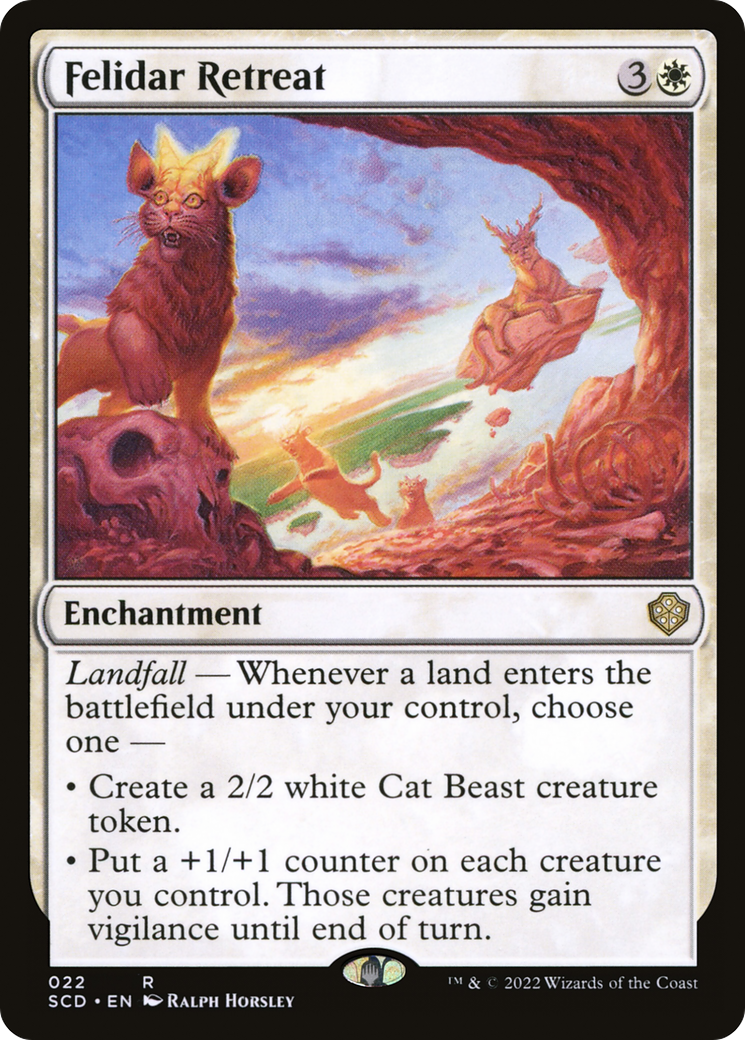Felidar Retreat (SCD-022) [Starter Commander Decks]