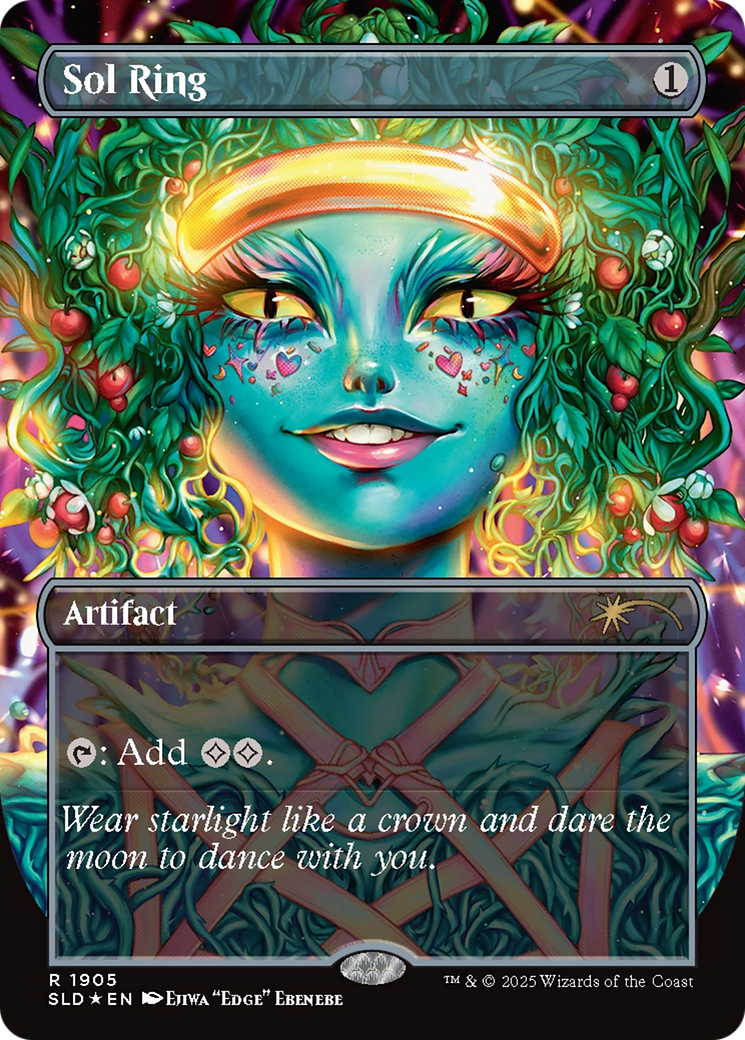 Sol Ring (SLD-1905) [Secret Lair Drop] (Borderless) Foil