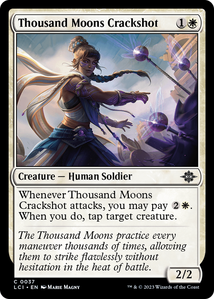 Thousand Moons Crackshot (LCI-037) [The Lost Caverns of Ixalan]