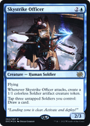 Skystrike Officer (PRE-062) [The Brothers' War Promos] Foil