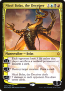 Nicol Bolas, the Deceiver (HOU-205) [Hour of Devastation] Foil