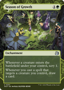 Season of Growth (WOT-061) [Wilds of Eldraine: Enchanting Tales]: (Showcase) (Borderless)