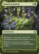 Season of Growth (WOT-061) (Showcase) (Borderless) [Wilds of Eldraine: Enchanting Tales]