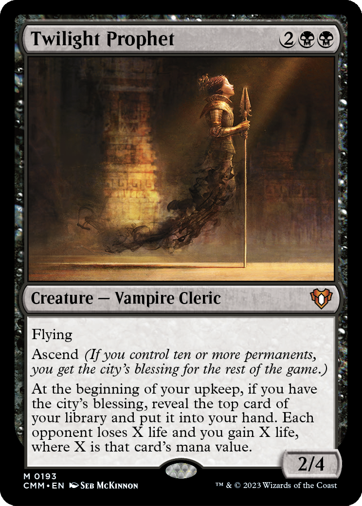 Twilight Prophet (CMM-193) [Commander Masters]