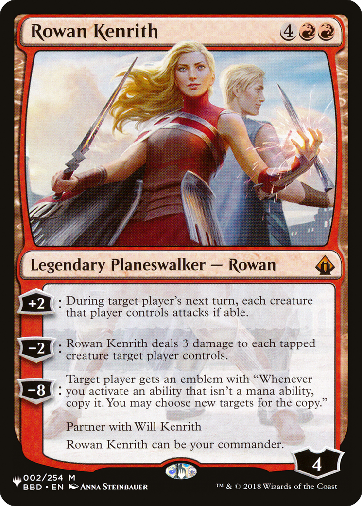 Rowan Kenrith (LIST-BBD-2) [The List]
