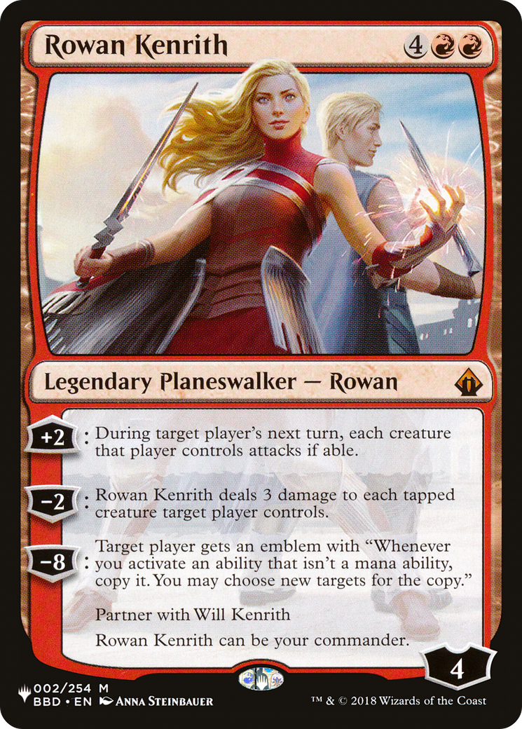 Rowan Kenrith (LIST-BBD-2) [The List]