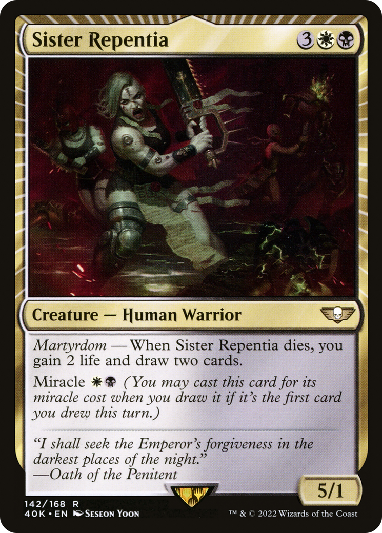 Sister Repentia (40K-142) [Warhammer 40,000 Commander]
