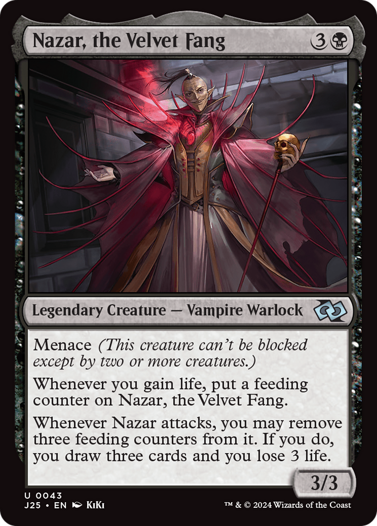Nazar, the Velvet Fang (J25-043) [Foundations Jumpstart]