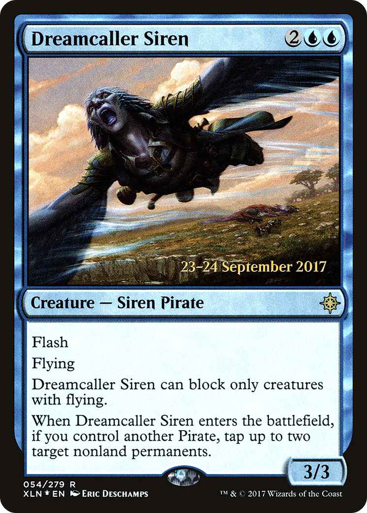 Dreamcaller Siren (PRE-54S) [Ixalan Promos] Foil