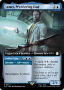 James, Wandering Dad // Follow Him (PIP-903) [Fallout]: (Extended Art) Foil
