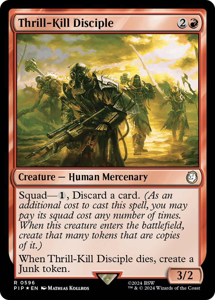 Thrill-Kill Disciple (PIP-596) [Fallout] Foil