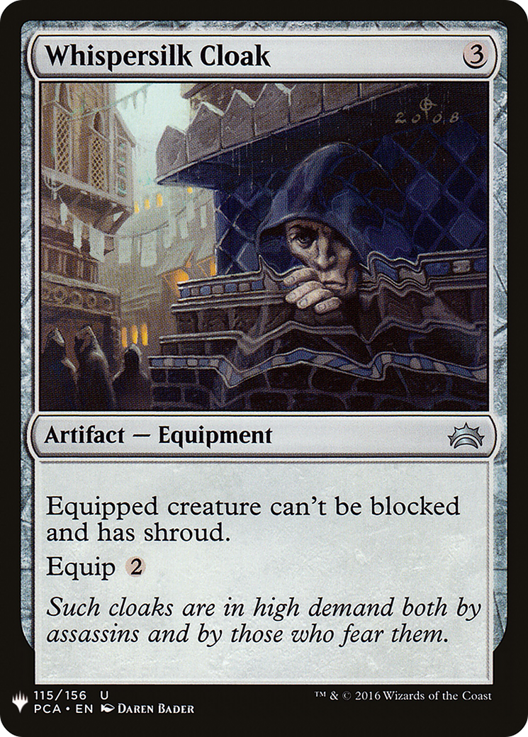 Whispersilk Cloak (LIST-PCA-115) [The List]