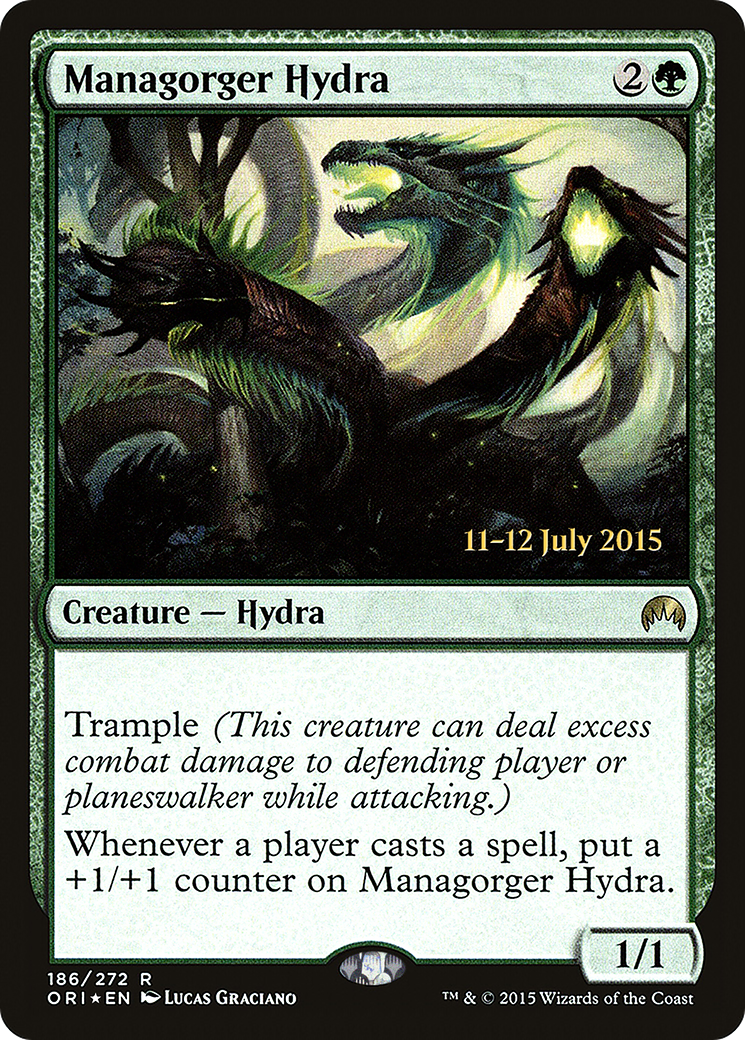 Managorger Hydra (PRE-186S) [Magic Origins Promos] Foil