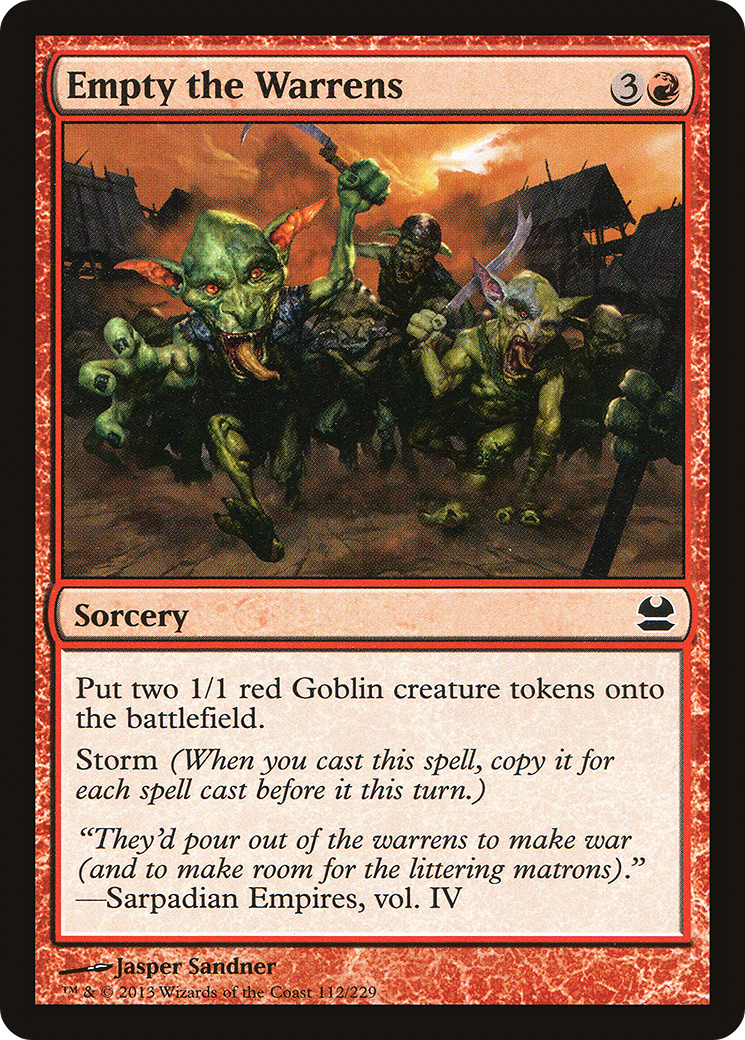 Empty the Warrens (MMA-112) [Modern Masters]