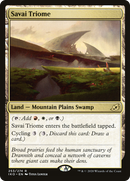 Savai Triome (IKO-253) [Ikoria: Lair of Behemoths] Foil
