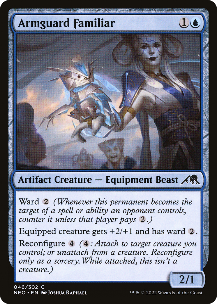 Armguard Familiar (NEO-046) [Kamigawa: Neon Dynasty]