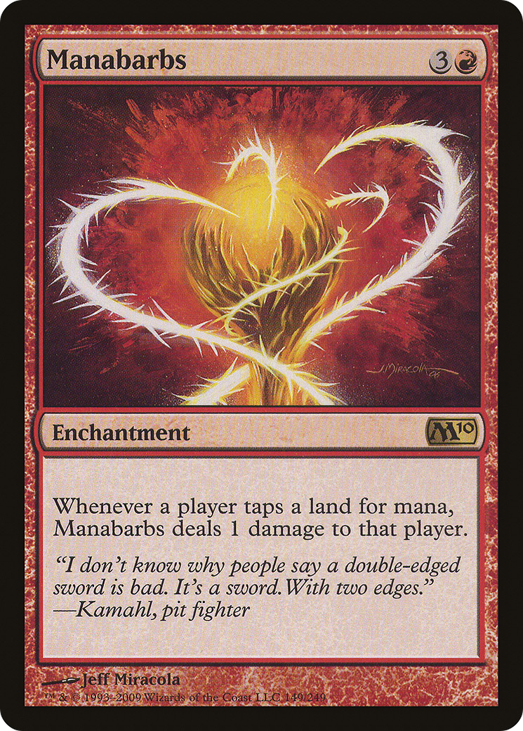 Manabarbs (M10-149) [Magic 2010]