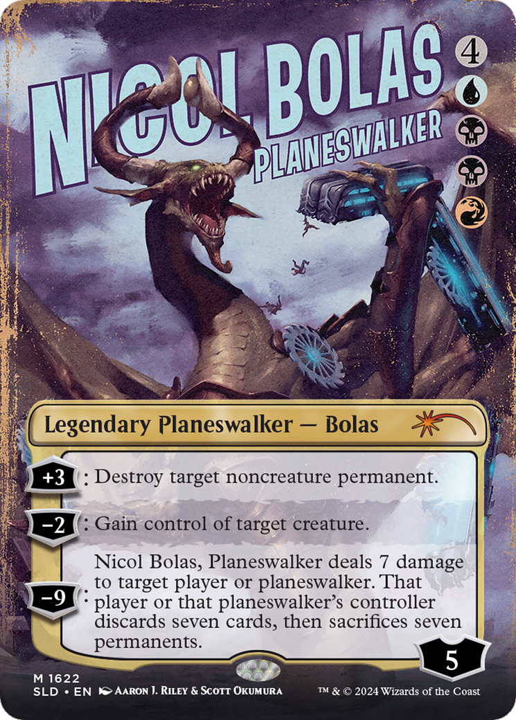 Nicol Bolas, Planeswalker (SLD-1622) [Secret Lair Drop] (Borderless)
