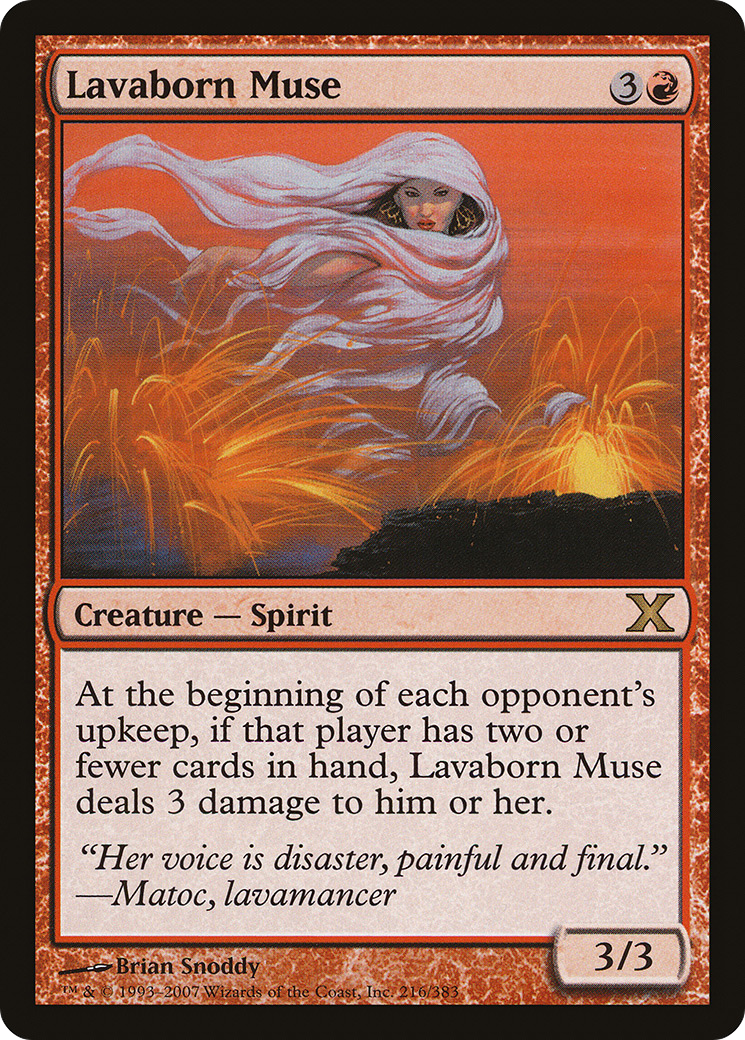 Lavaborn Muse (10E-216) [Tenth Edition]