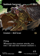 Sinkhole Surveyor (TDM-342) [Tarkir: Dragonstorm]: (Showcase) (Borderless) Foil