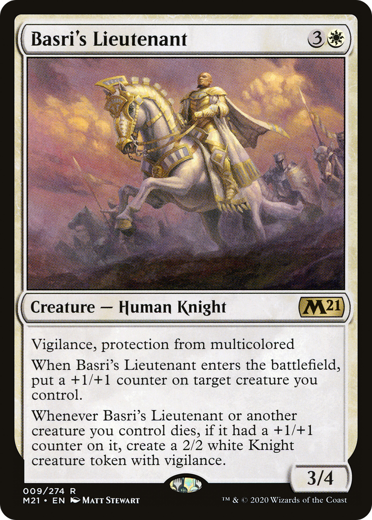 Basri's Lieutenant (M21-009) [Core Set 2021]