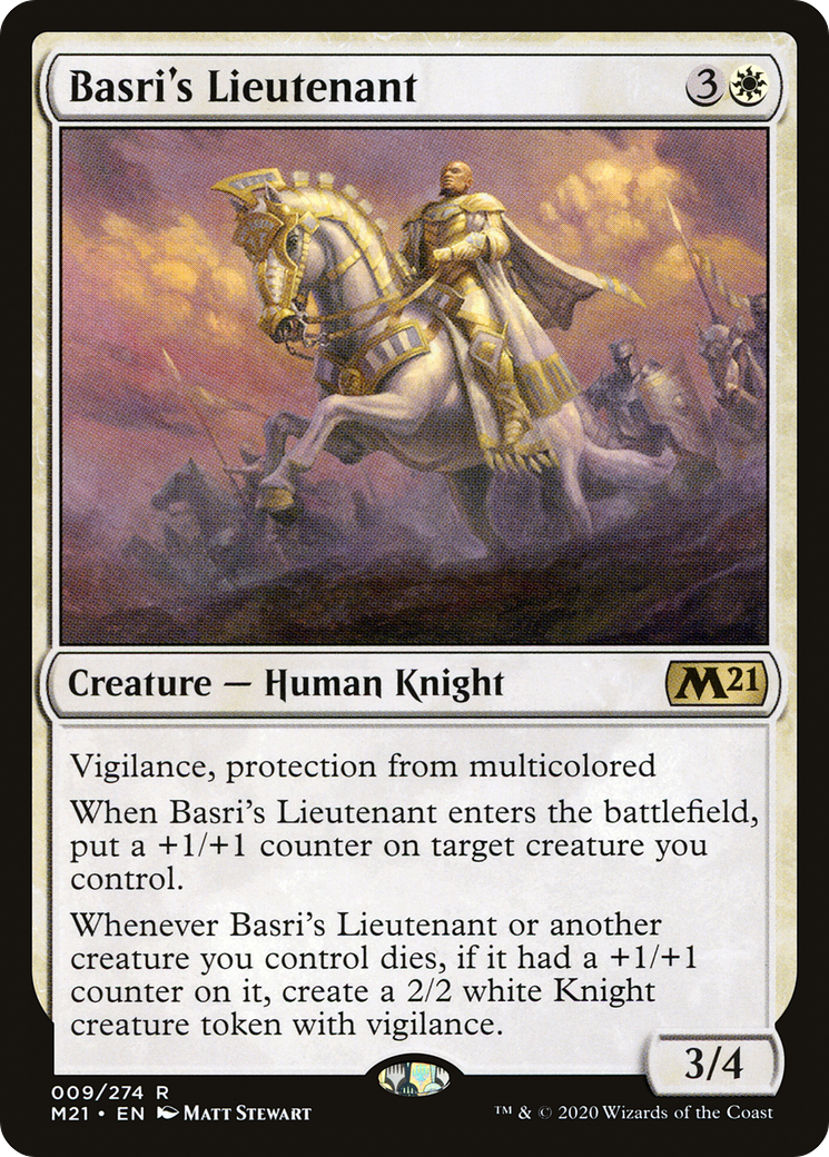 Basri's Lieutenant (M21-009) [Core Set 2021]