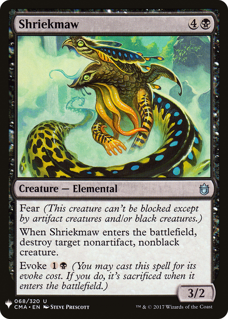 Shriekmaw (LIST-CMA-68) [The List]