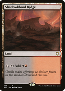 Shadowblood Ridge (AFC-259) [Forgotten Realms Commander]