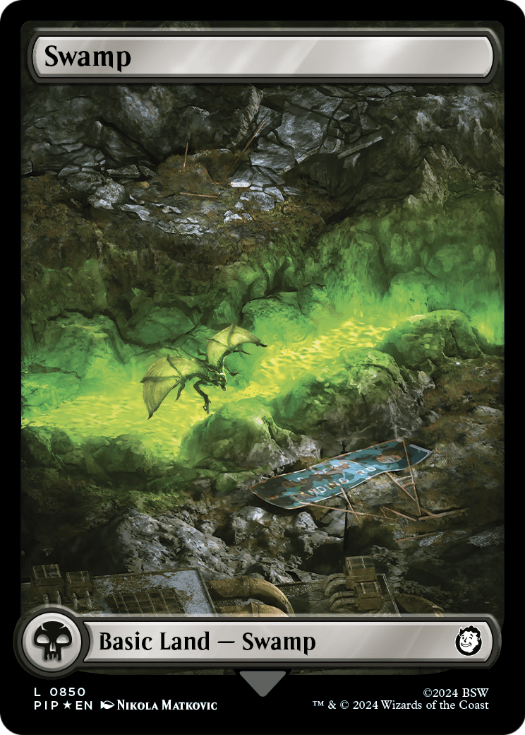 Swamp (PIP-850) (Surge Foil) [Fallout] Foil