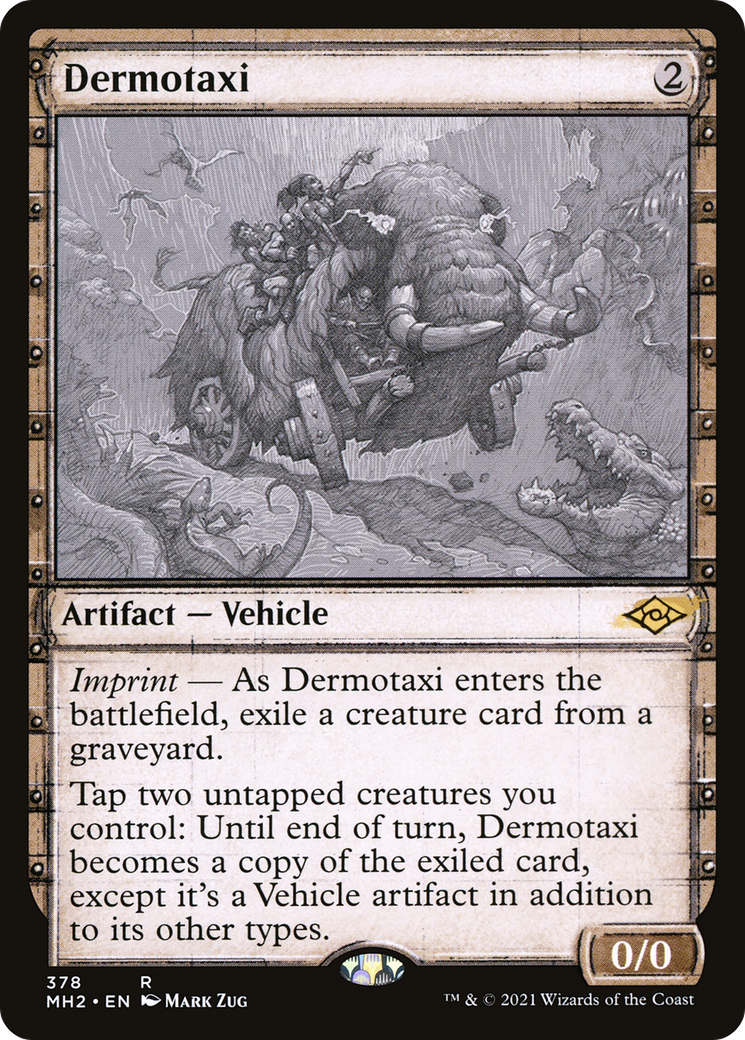 Dermotaxi (MH2-378) [Modern Horizons 2]: (Showcase) Foil
