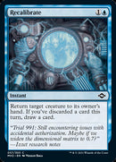 Recalibrate (MH2-057) [Modern Horizons 2] Foil